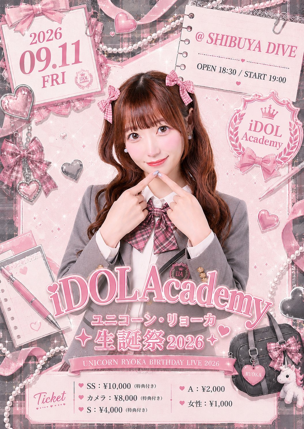 iDOL Academy フライヤー